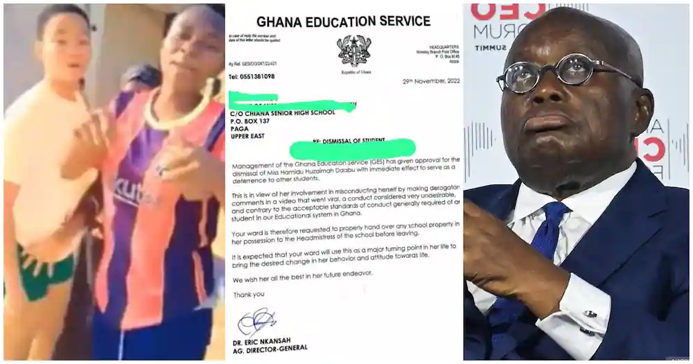 GES Dismisses 8 Chiana Students Found Guilty Of Insulting Akufo-Addo
